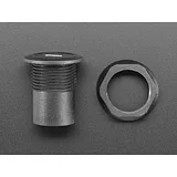 USB C Jack to Micro USB Jack Round Panel Mount Adapter - Image 4