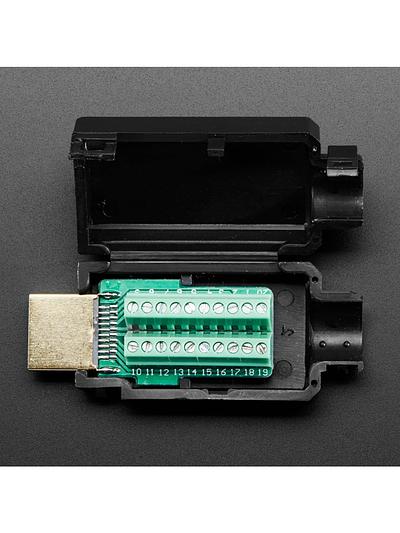 HDMI Plug to Terminal Block Breakout
