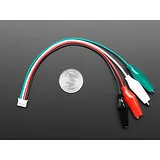 JST PH 4-pin Plug to Color Coded Alligator Clips Cable - Image 4