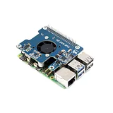 Power Over Ethernet HAT (F) For Raspberry Pi 5, High Power, Onboard Cooling Fan, With Metal Heatsink, Supports 802.3af/at network standard - Image 3