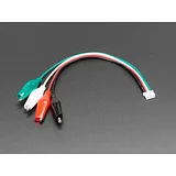 JST PH 4-pin Plug to Color Coded Alligator Clips Cable - Image 1