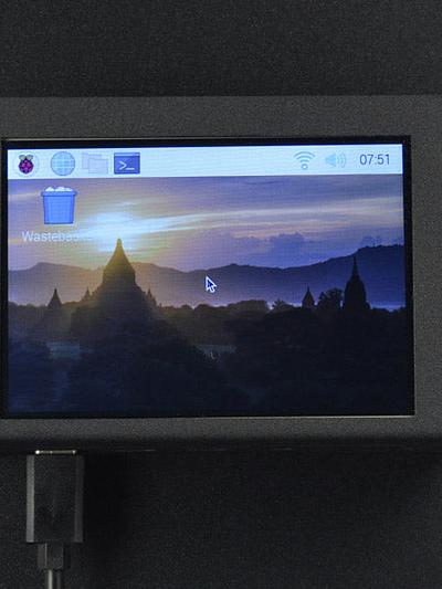 Raspberry Pi 4 Metal Case with 3.5" 480x320 TFT Touch Screen