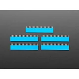 20-pin 0.1 Female Header - Blue - 5 pack - Image 3