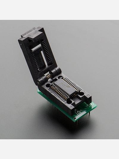 SMT Test Socket - SOIC-28 Wide Breakout