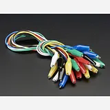Small Alligator Clip Test Lead (set of 12) - Image 2