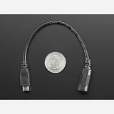 MicroUSB Plug to 5.5/2.1mm DC Barrel Jack Adapter - Image 5