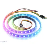 Addressable RGB 60-LED Strip, 5V, 1m (SK9822) - Image 2