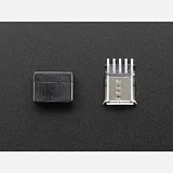 USB DIY Connector - MicroB Female Plug - Image 3