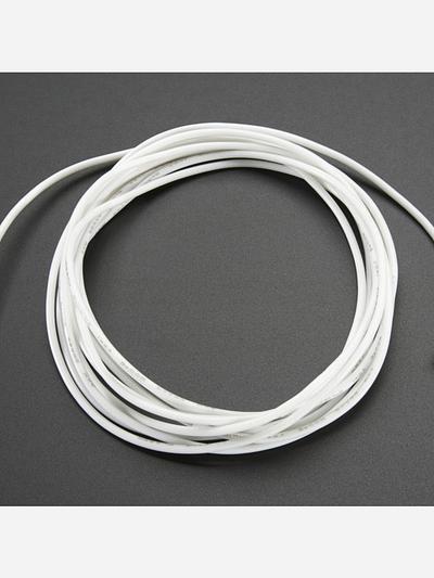 Silicone Cover Stranded-Core Wire - 2m 26AWG White