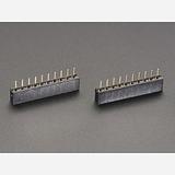 2mm 10 pin Socket Headers (for XBee) - Pack of 2 - Image 2