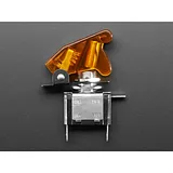 Illuminated Toggle Switch with Cover - Yellow - Image 5