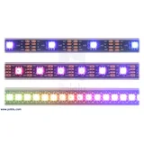 Addressable RGB 60-LED Strip, 5V, 1m (SK9822) - Image 3