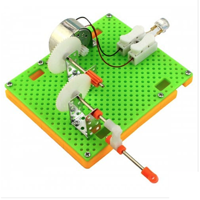 Hand Crank Generator + LED Kit