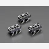 IC Socket - for 16-pin 0.3 Chips - Pack of 3 - Image 1