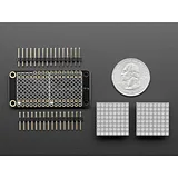 Adafruit 0.8 8x16 LED Matrix FeatherWing Display Kit - Green - Image 4