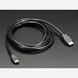 Mini HDMI to HDMI Cable - 5 feet - Image 1