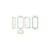 Plastic Project Box Enclosure for FireBeetle - 3.15 x 1.61 x 0.79 inch - Image 5