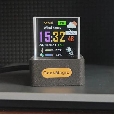 GeekMagic Crystal Cube Photo Display
