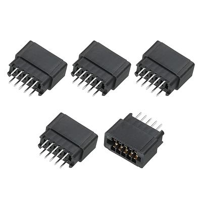 PCB-mount 2x5-Pin Edge Card Connectors - 5 Pack
