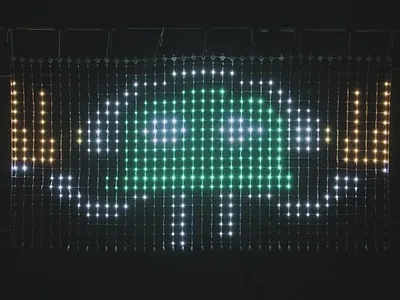 NeoPixel LED Outdoor Netting - 40 x 20 LEDs