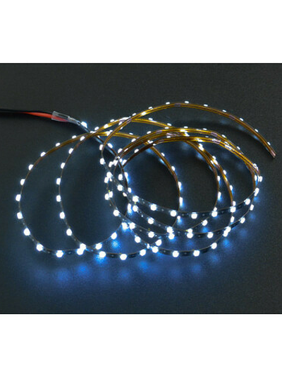 3V Flexible LED Strip (138 LEDs) - White