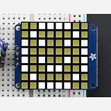 Small 1.2 8x8 Bright Square LED Matrix + Backpack - White - Image 2