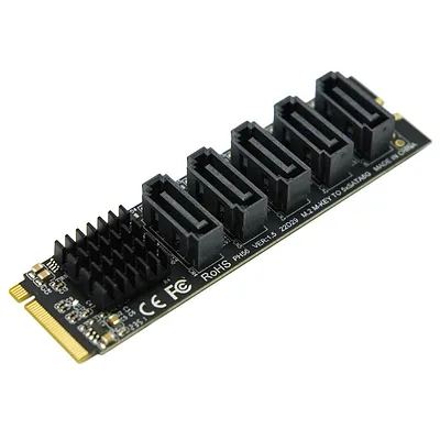 M.2 M Key to SATA3.0 Expansion Board (Compatible with LattePanda Sigma)