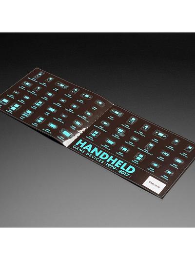 Retro Handheld Game Devices Sticker Set
