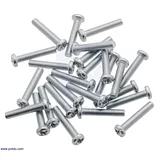 Machine Screw: M3, 16mm Length, Phillips (25-pack) - Image 1