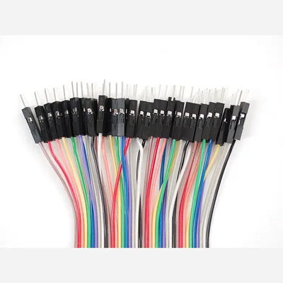 Premium Male/Male Jumper Wires - 40 x 3 (75mm)