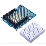 ProtoShield Prototype Extension Board With Mini Breadboard Experiment Plate For Arduino - Image 3