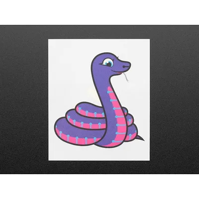 Blinka the CircuitPython Temporary Tattoo