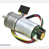 34:1 Metal Gearmotor 25Dx52L mm HP 12V with 48 CPR Encoder - Image 2