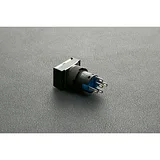 Self Locking Lamp Press Button - Green - Image 2