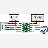 DRV8838 Single Brushed DC Motor Driver Carrier - Image 6