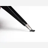 Fine tip straight tweezers - ESD safe [135mm] - Image 3