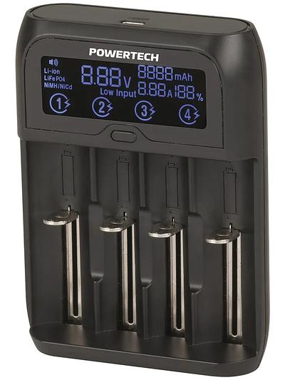 4-Channel Universal Fast Charger with LCD