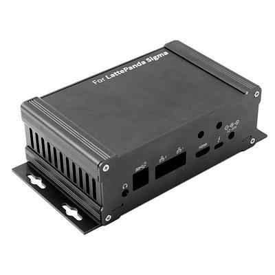 Aluminum Case for LattePanda Sigma Single Board Computer (Wall-Mounted)