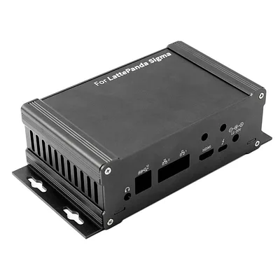 Aluminum Case for LattePanda Sigma Single Board Computer (Wall-Mounted)