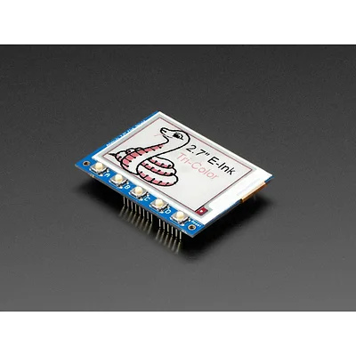 Adafruit 2.7 Tri-Color eInk / ePaper Shield with SRAM - Red Black White