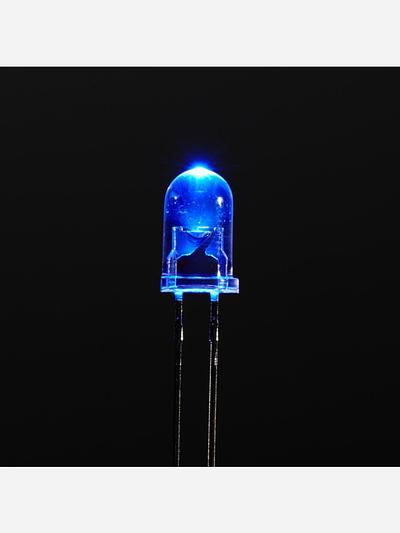 Super Bright Blue 5mm LED (25 pack)