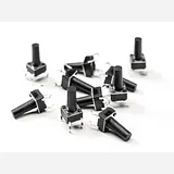 Tactile Switch Buttons (6mm tall) x 10 pack - Image 1