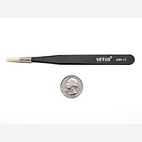 Fine tip straight tweezers - ESD safe [135mm] - Image 5