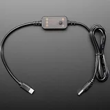 USB C PD to 2.1mm Cable with Selectable Voltage Button - Image 3