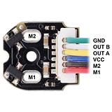 Magnetic Encoder Pair Kit with Top-Entry Connector for Micro Metal Gearmotors, 12 CPR, 2.7-18V - Image 5