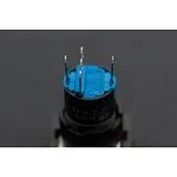 Self Locking Lamp Press Button- Red - Image 2