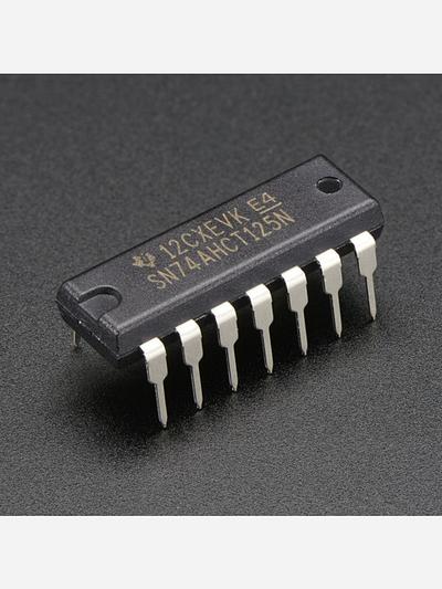 74AHCT125 - Quad Level-Shifter (3V to 5V) [74AHCT125]