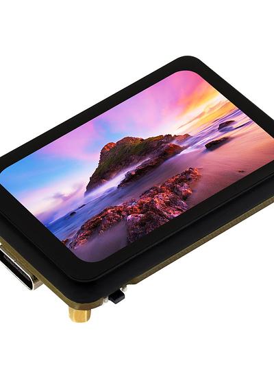 ESP32-S3 Development Board with 1.64" AMOLED Touchscreen, Accelerometer & Gyroscope
