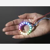 NeoPixel Ring - 16 x 5050 RGBW LEDs w/ Integrated Drivers - Natural White - ~4500K - Image 1