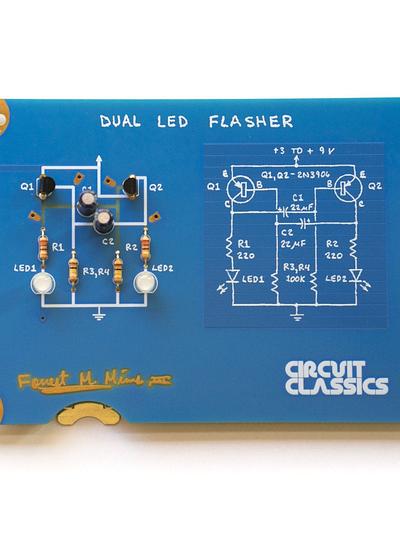 Circuit Classics: Dual LED Flasher